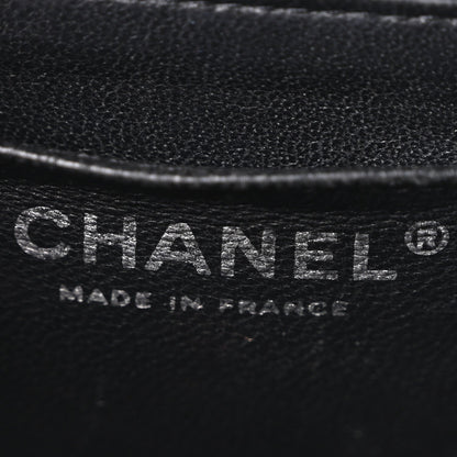 Caviar Quilted Mini Square Flap Black