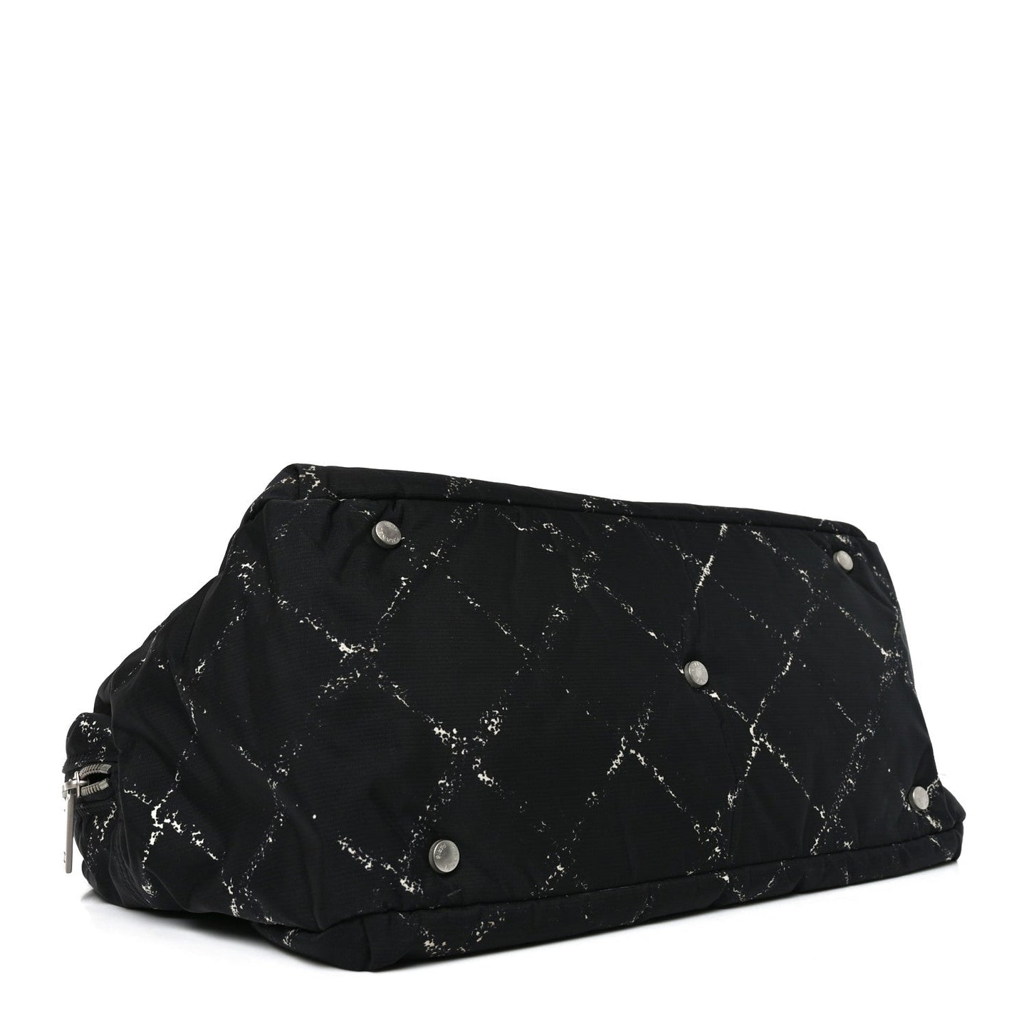 Nylon Travel Tote Black
