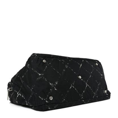 Nylon Travel Tote Black