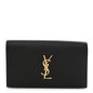 Grain De Poudre Classic Monogram Kate Clutch Black
