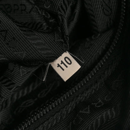 Nylon Shoulder Bag  Black