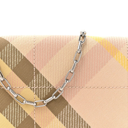 Jacquard Check Soft Snip Mini Chain Bag Teacup