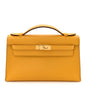 Swift Kelly Pochette Clutch Jaune Ambre
