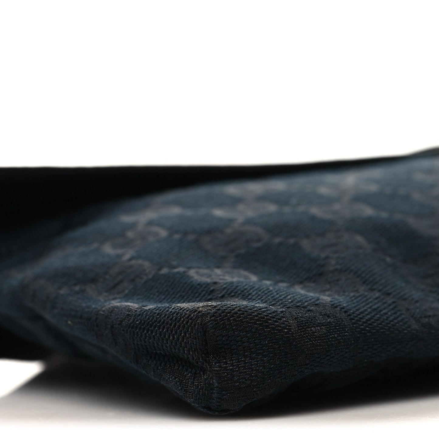 GG Monogram Double Pocket Belt Bag Black