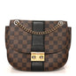 Damier Ebene Cuir Taurillon Wight Black