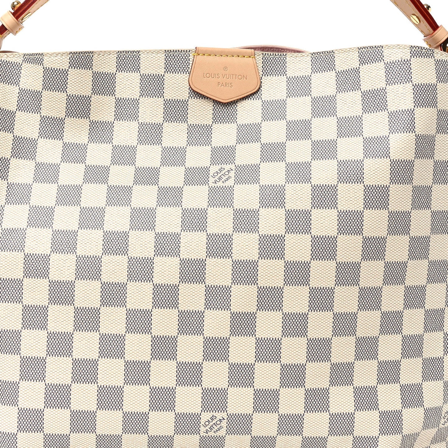 Damier Azur Graceful MM Rose Ballerine