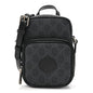GG Supreme Monogram Azalea Calfskin Mini Retro Interlocking G Bag Black