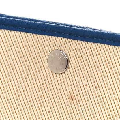 Twill H Negonda Garden Party 36 MM Tote Ecru Desert Bleu France