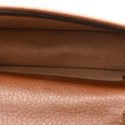 New Denim GG Monogram Dollar Calfskin Enamel Super Mini Dionysus Shoulder Bag Blue Tea Cuir Epilog Electric Blue