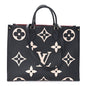 Empreinte Monogram Giant Onthego GM Black Beige
