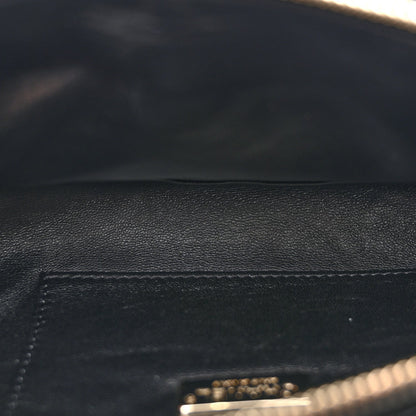 Snakeskin Waist Bag Black