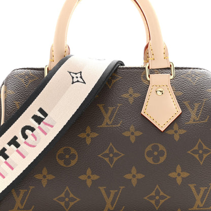 Monogram Speedy Bandouliere 20 Black