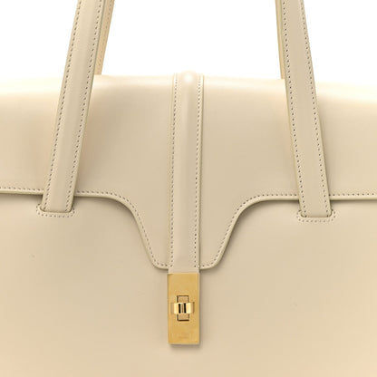 Calfskin Medium Soft 16 Bag Light Grey