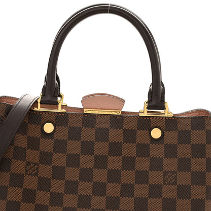 Damier Ebene Cuir Taurillon Brittany Magnolia