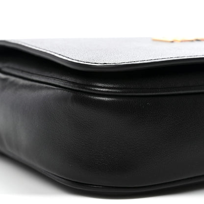 Lambskin Tag Mini Bag Black