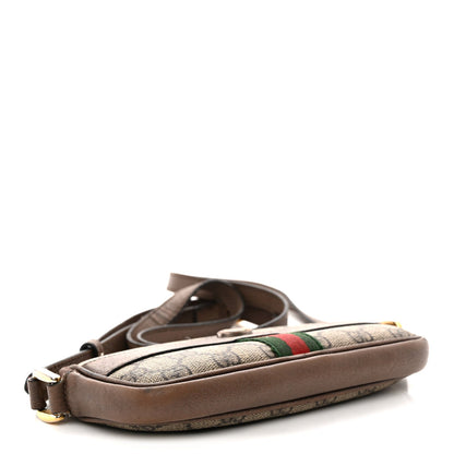 GG Supreme Monogram Web Mini Ophidia GG Bag Brown
