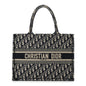 Oblique Medium Book Tote Blue Multicolor