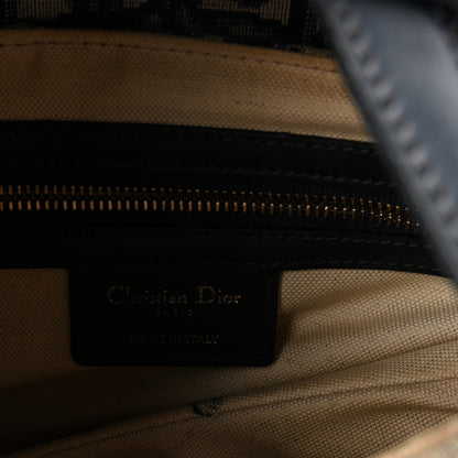 Oblique Saddle Bag Blue