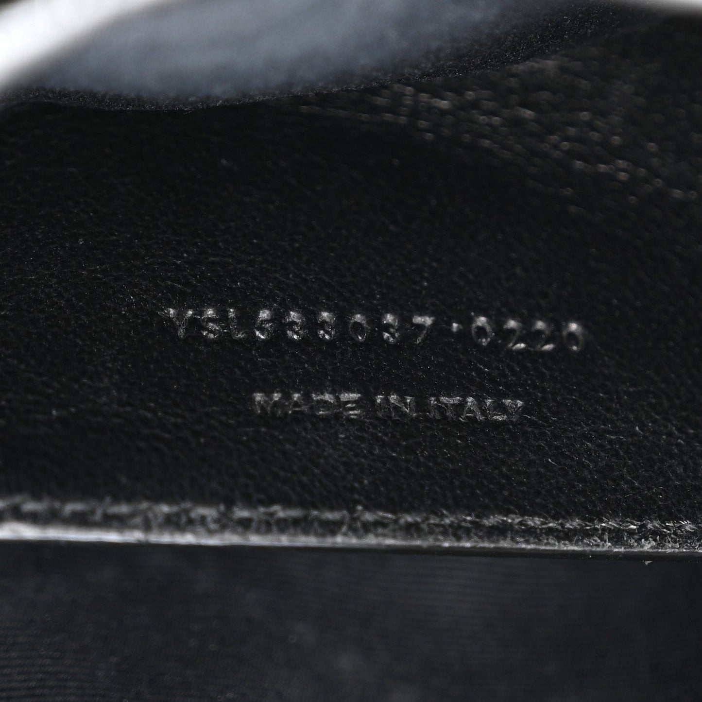 Crinkled Calfskin Matelasse Monogram Baby Niki Chain Satchel Black