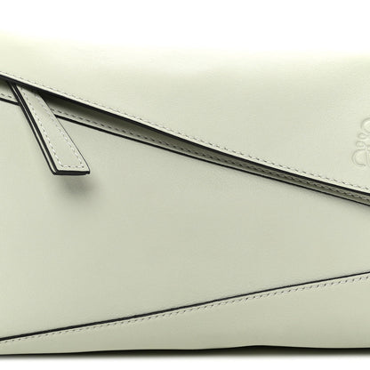 Calfskin Puzzle Hobo Light Celadon