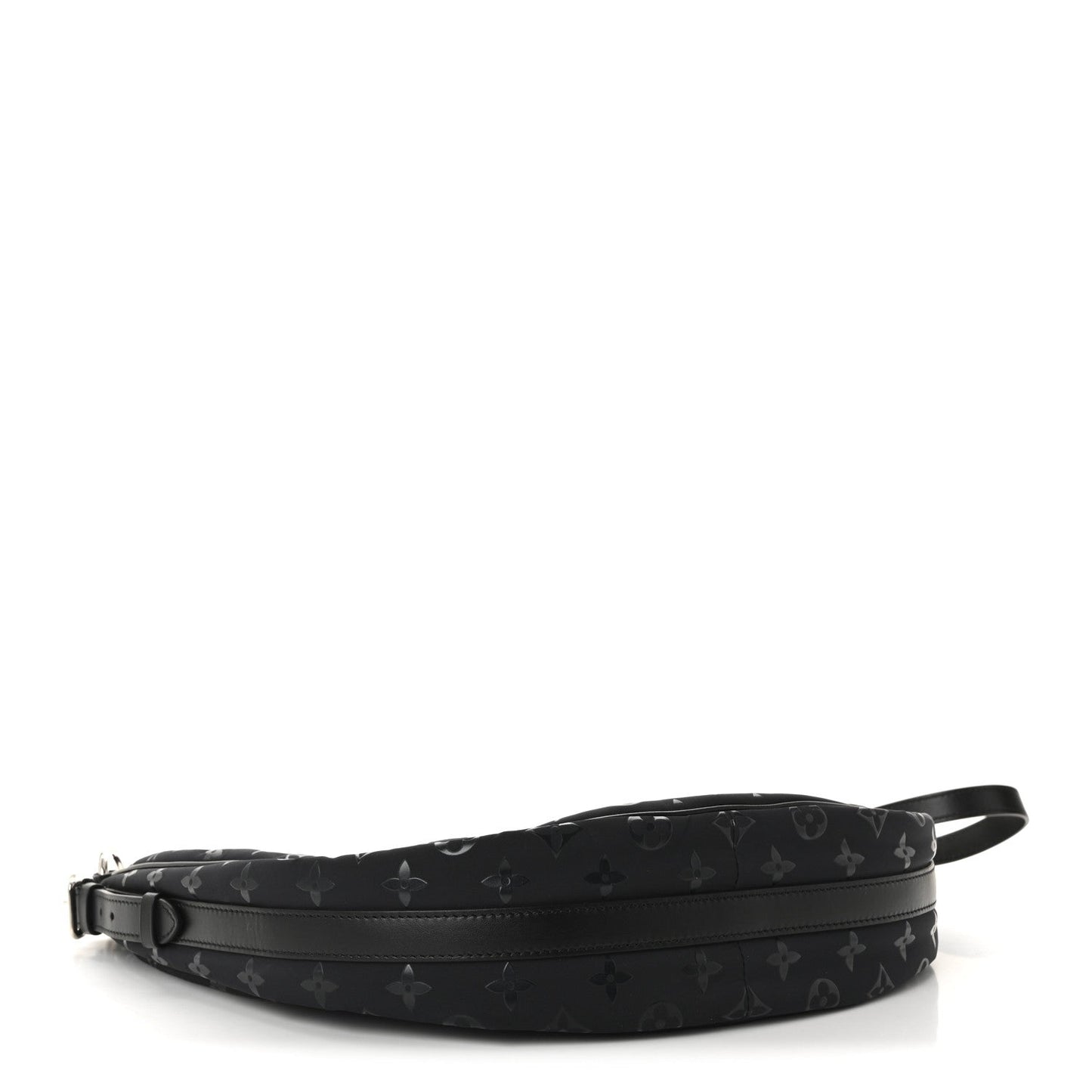 Nylon Monogram Loop Pocket Hobo Polar Night