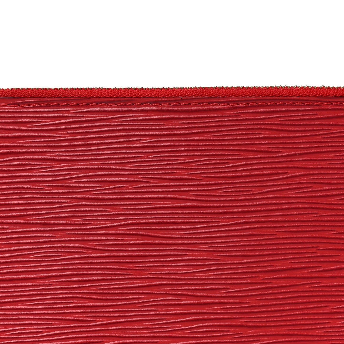 Epi Pochette Accessories 24 Castillan Red