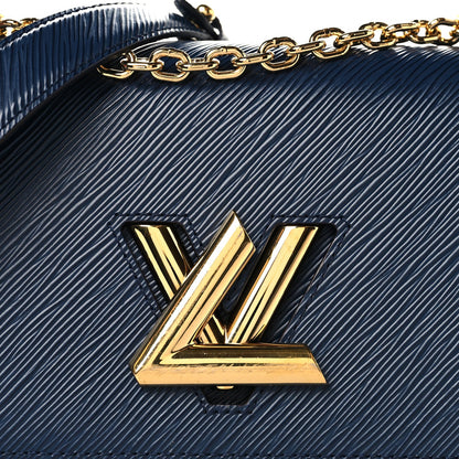 Epi Twist Shoulder Bag MM Indigo