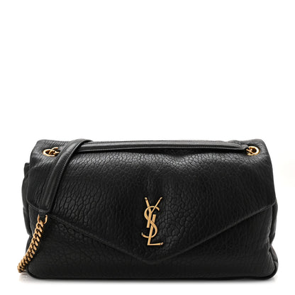 Grained Lambskin Large Calypso Black
