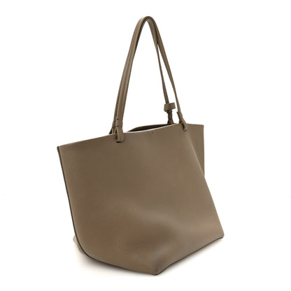 Grained Calfskin Park Tote Three Elephant