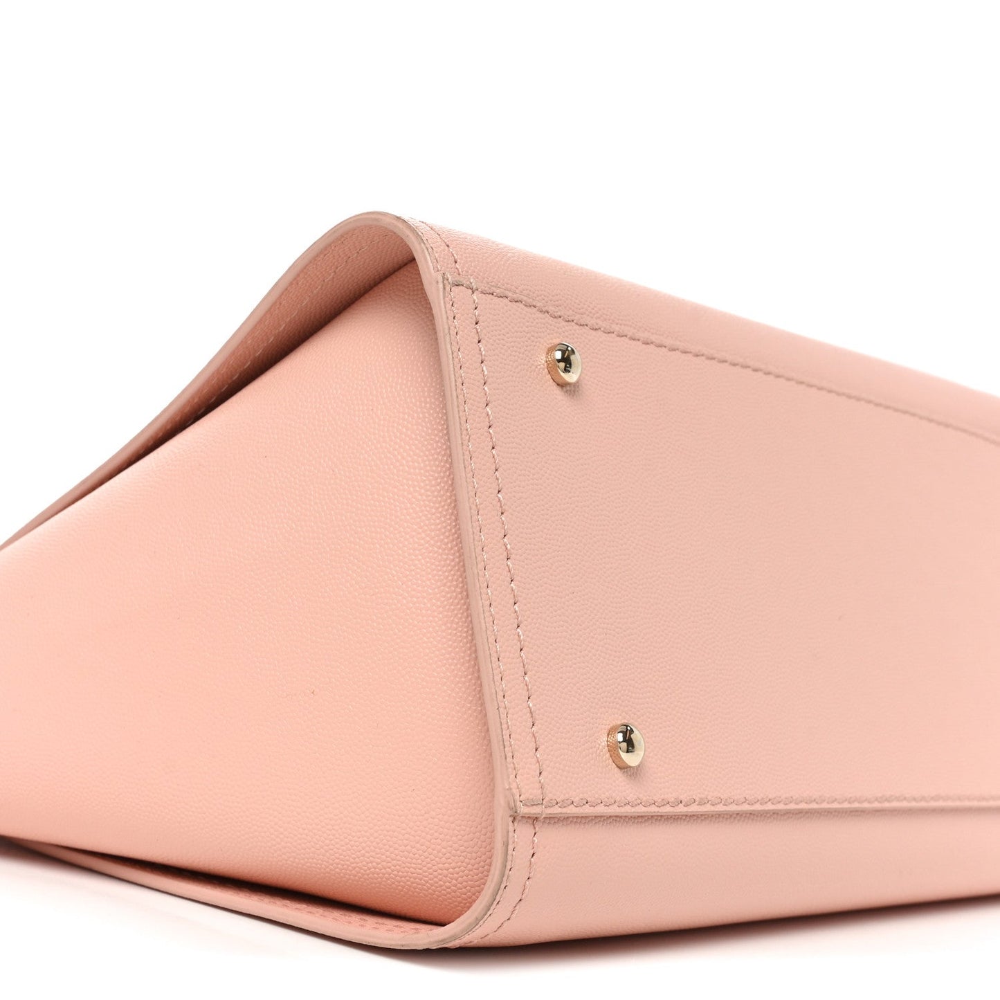 Caviar Small Studded Deauville Tote Light Pink