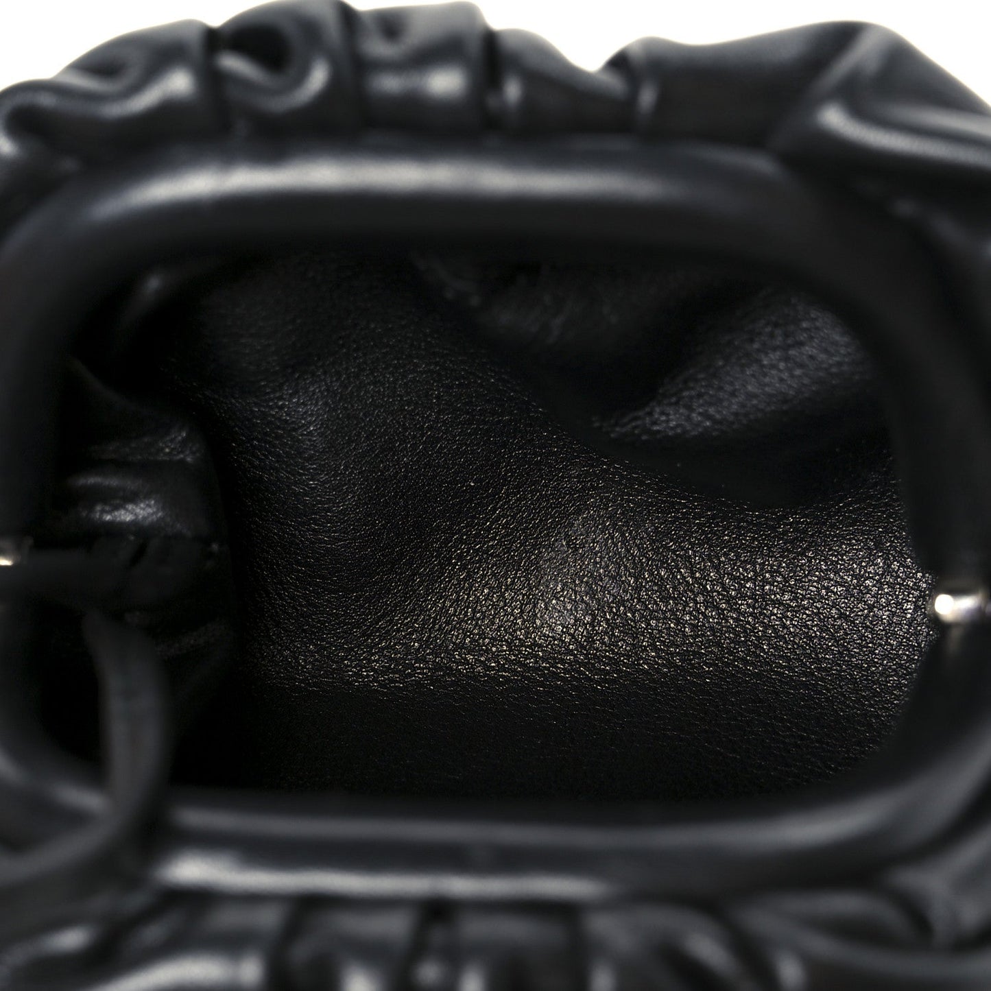 Butter Calfskin Coin Purse Black