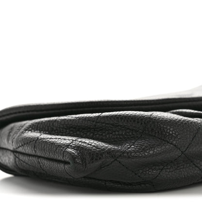 Caviar Half Moon Wallet On Chain WOC Black