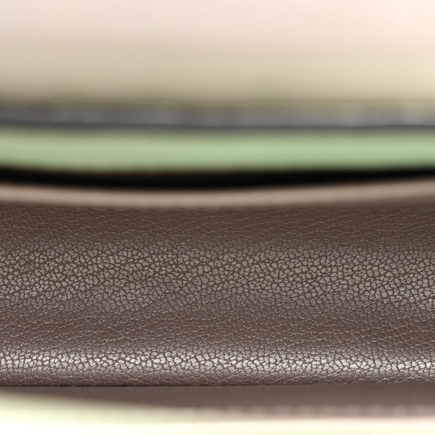 Ostrich Capucines Mini Vert Celadon