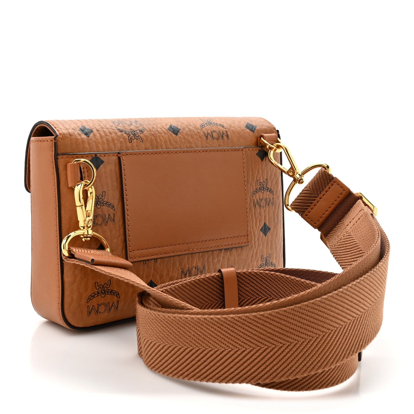 Visetos Small Millie Crossbody Belt Bag Cognac