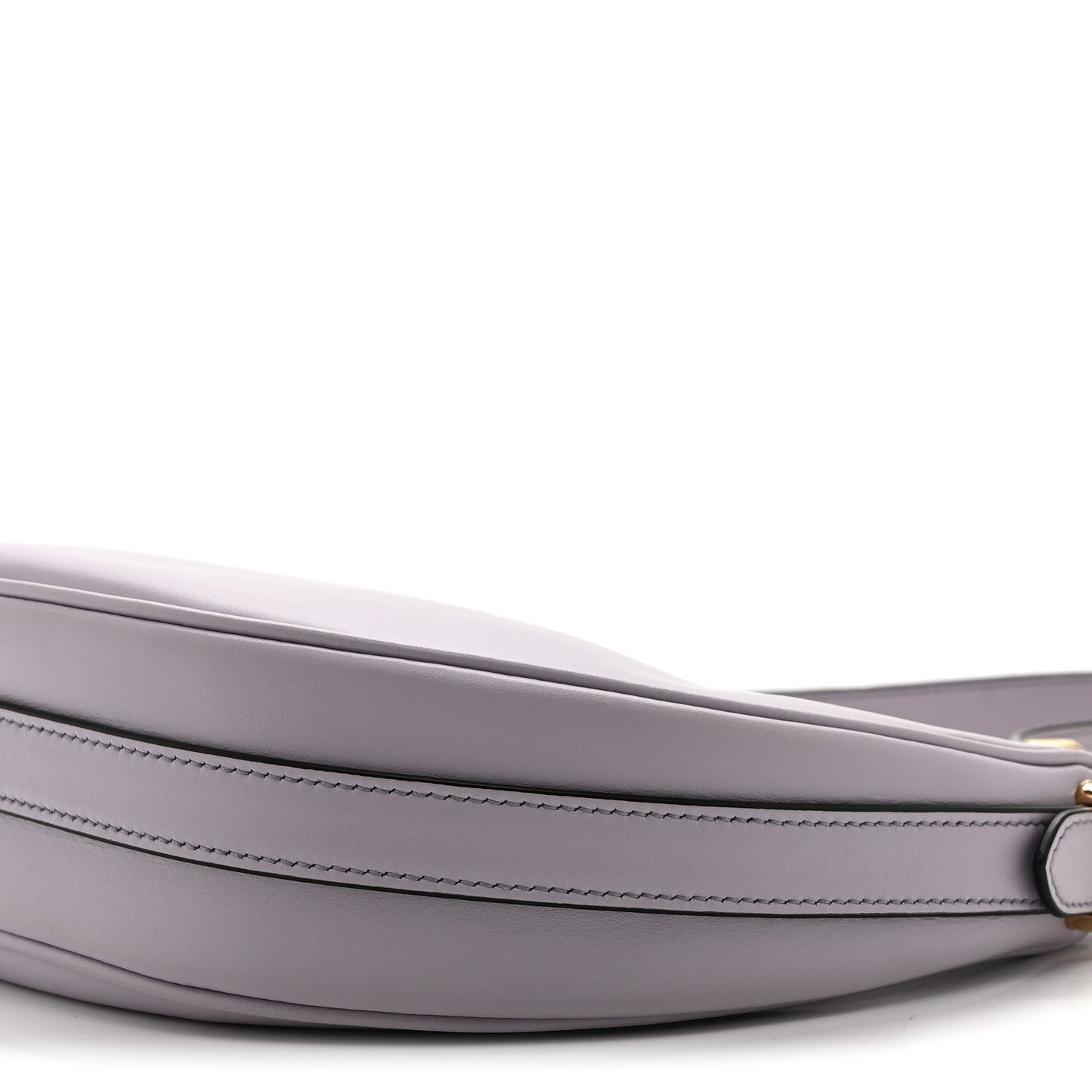 Soft Calfskin Arque Shoulder Bag Glicine