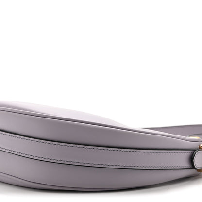 Soft Calfskin Arque Shoulder Bag Glicine