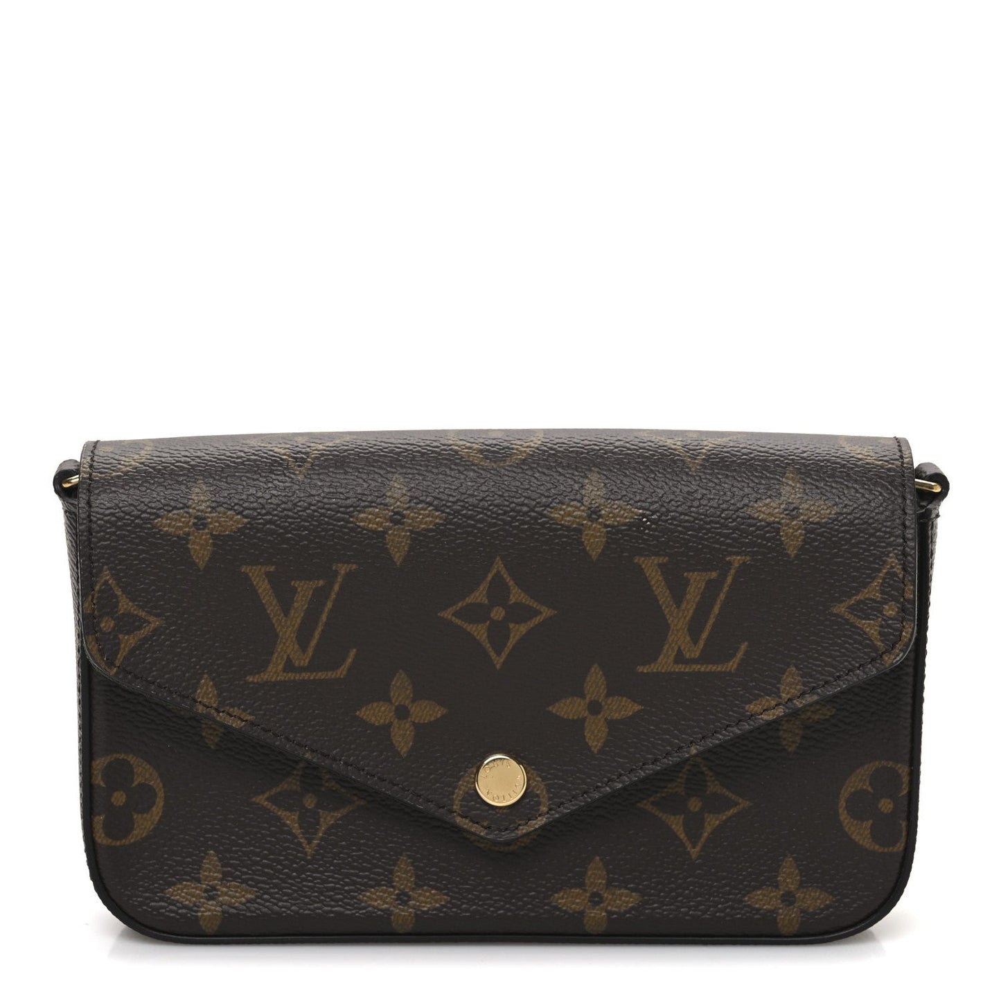 Monogram Felicie Strap & Go Felicie Pochette Kaki