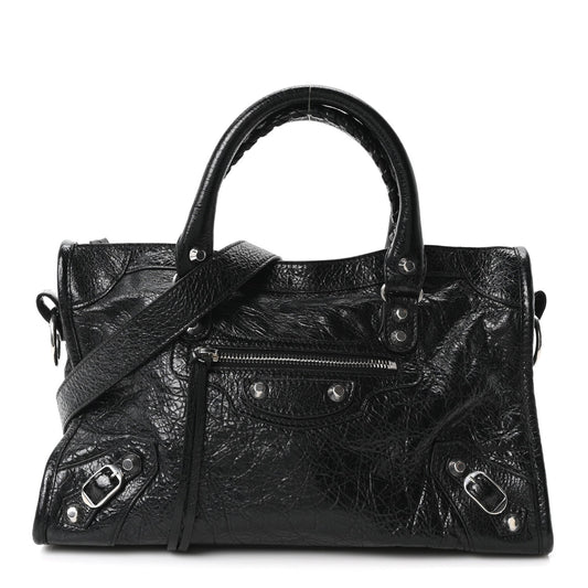 Agneau Arena Silver Hardware Small Le City Black
