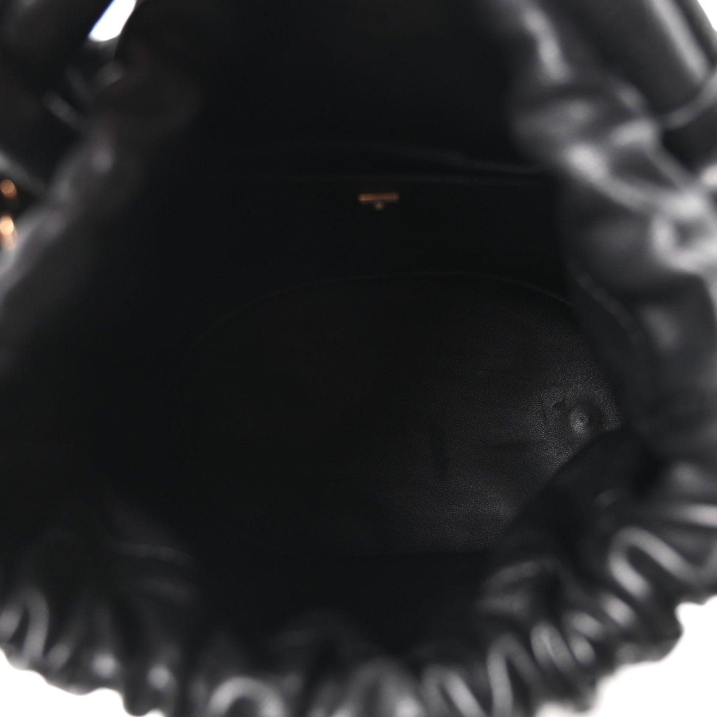 Calfskin Cage Bag Black