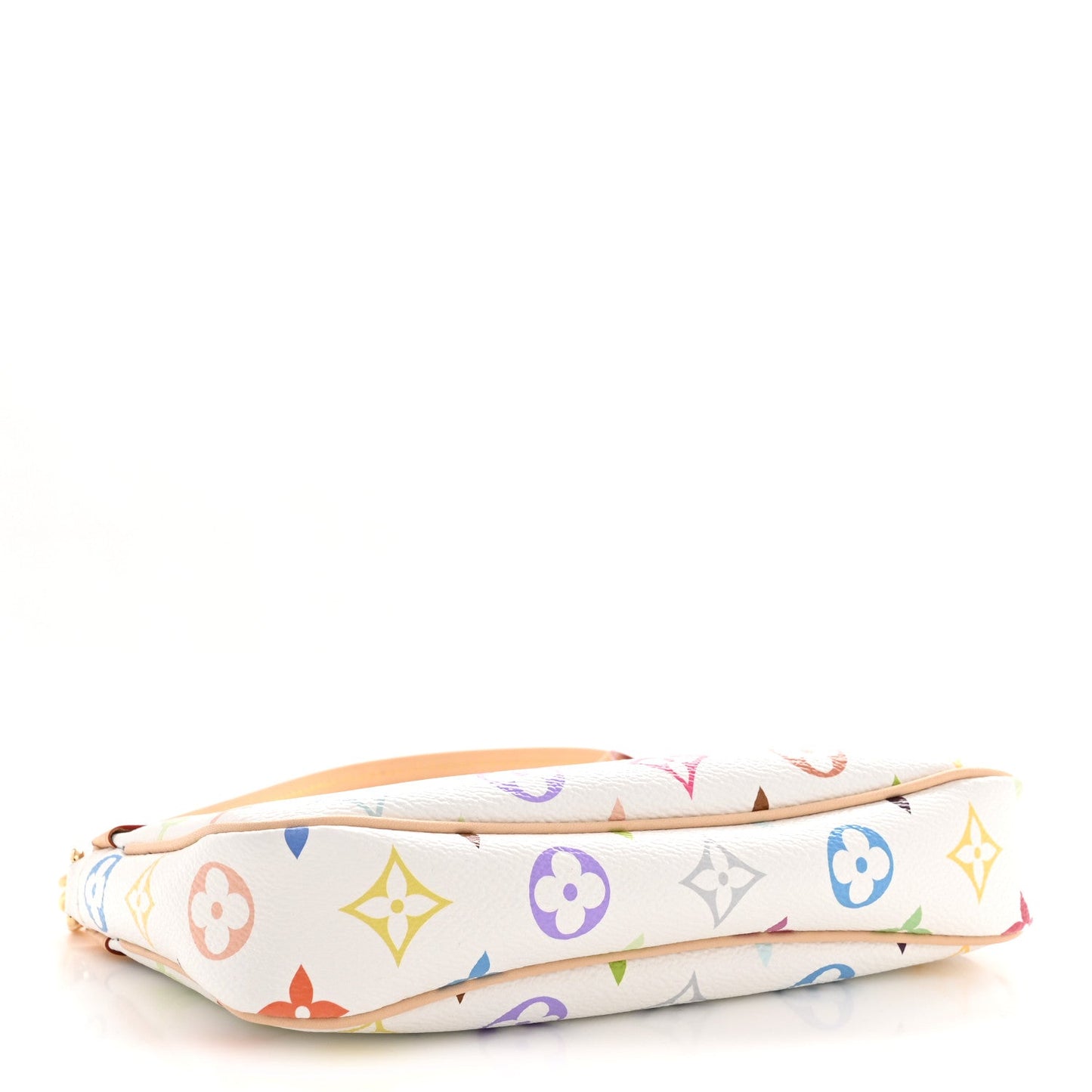 LV X TM Monogram Multicolor Pochette Accessories White
