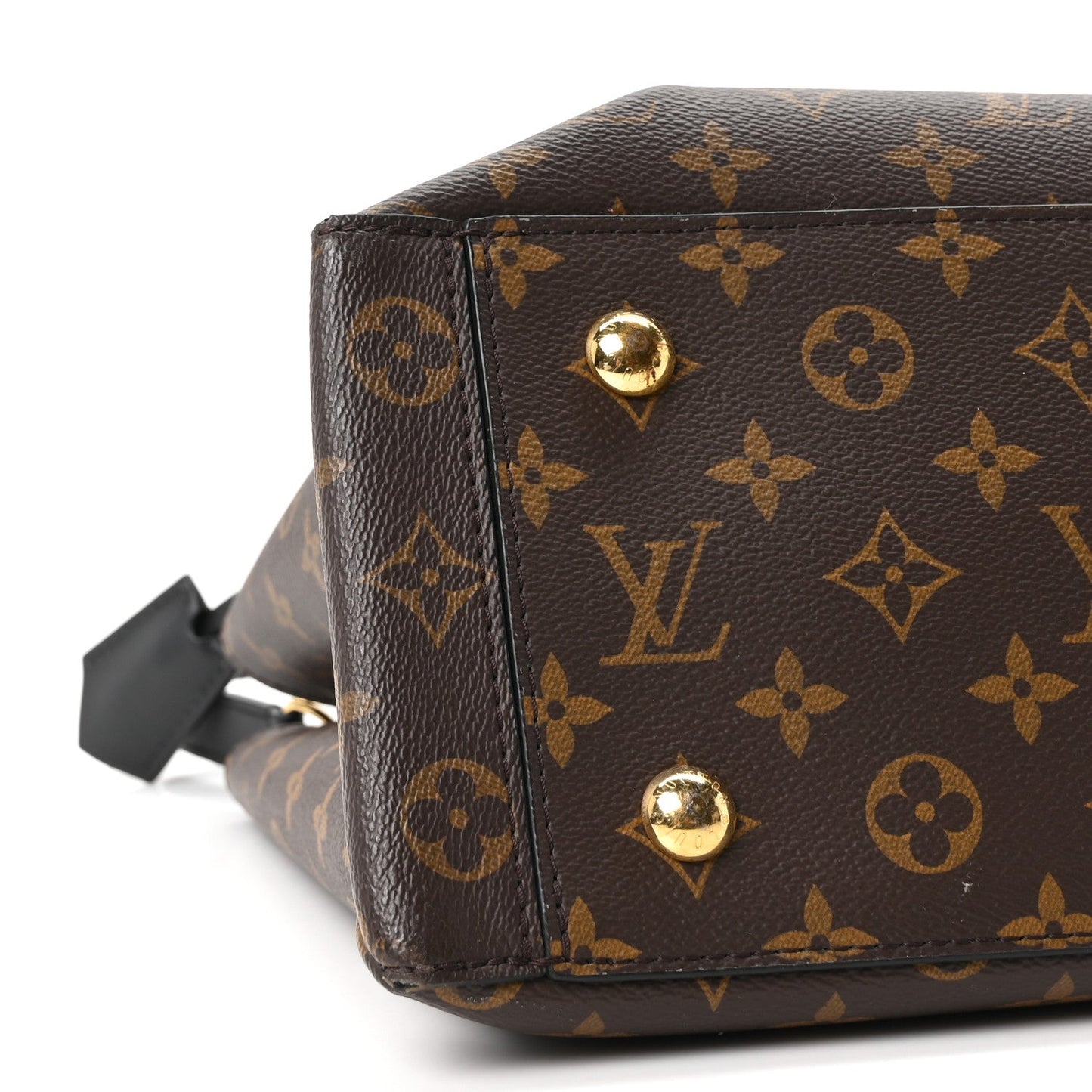 Monogram Flower Tote Black