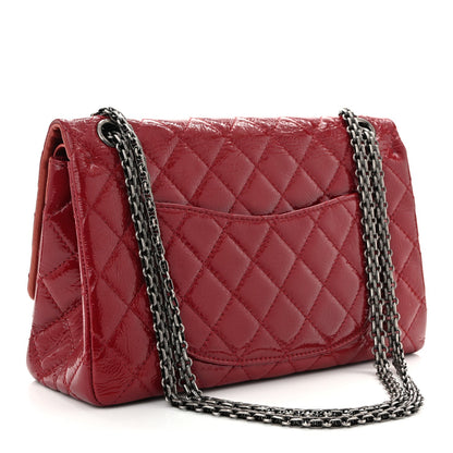 Patent Quilted 2.55 Reissue 226 Flap Red