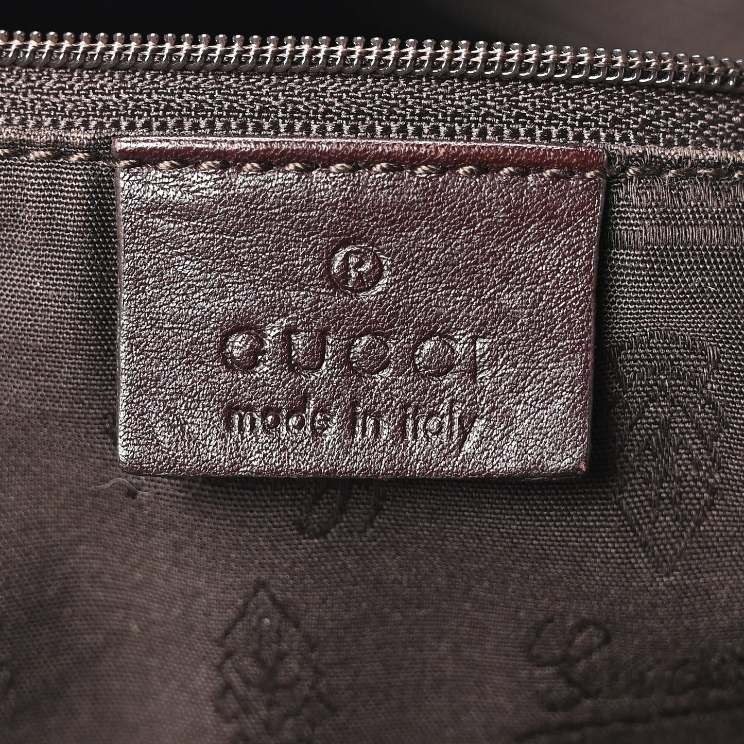 Guccissima Medium Sukey Tote Chocolate