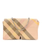 Jacquard Check Soft Snip Mini Chain Bag Teacup