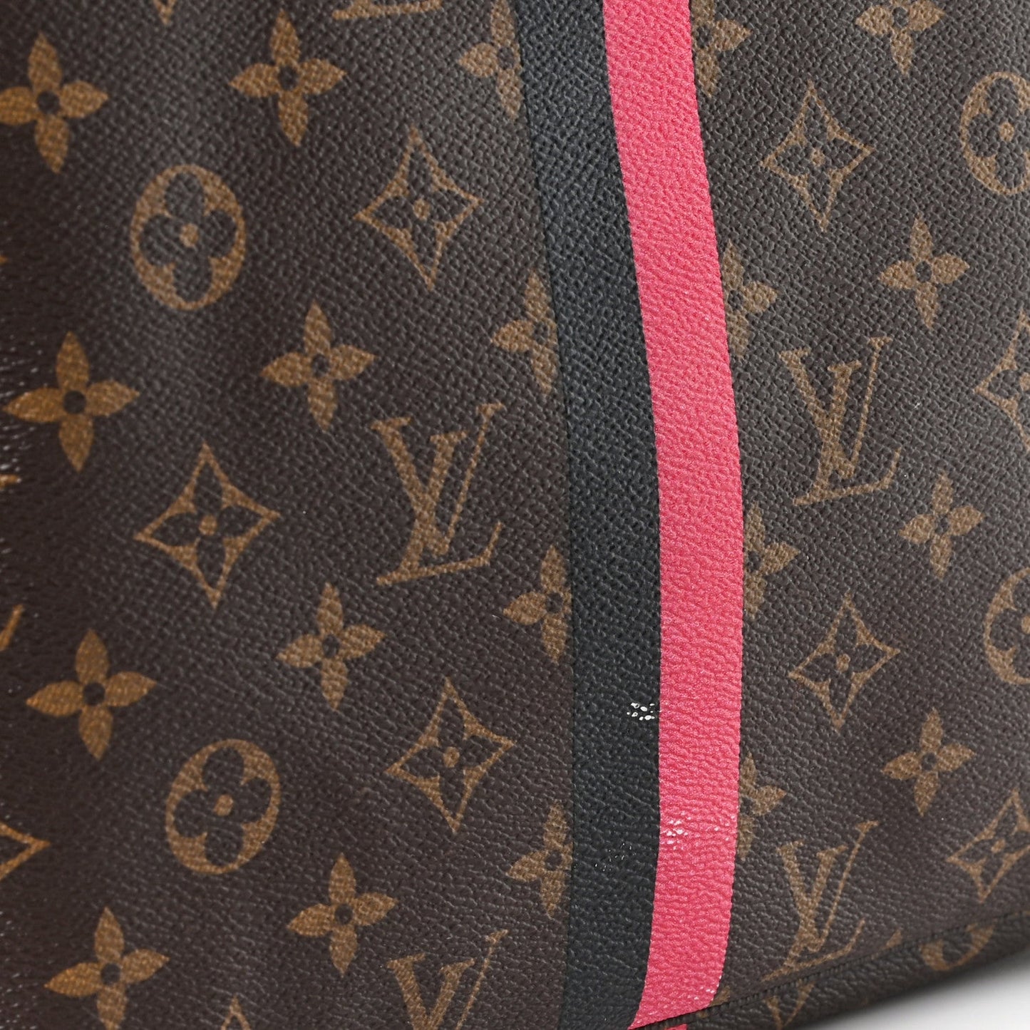 Monogram My LV Heritage Neverfull MM Fuchsia Black