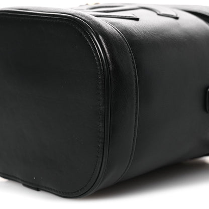 Lambskin Timeless Vanity Cosmetic Case Black