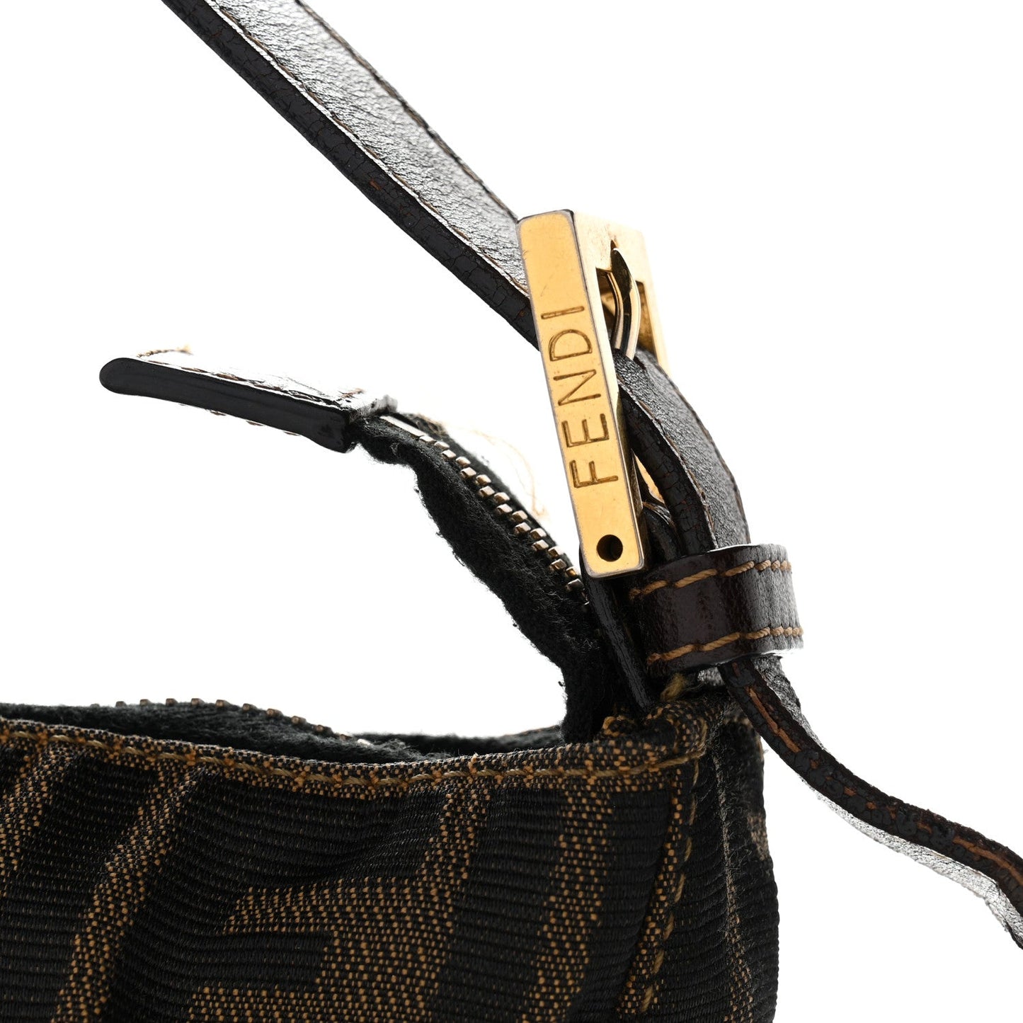 Zucca Zipped Baguette Tobacco