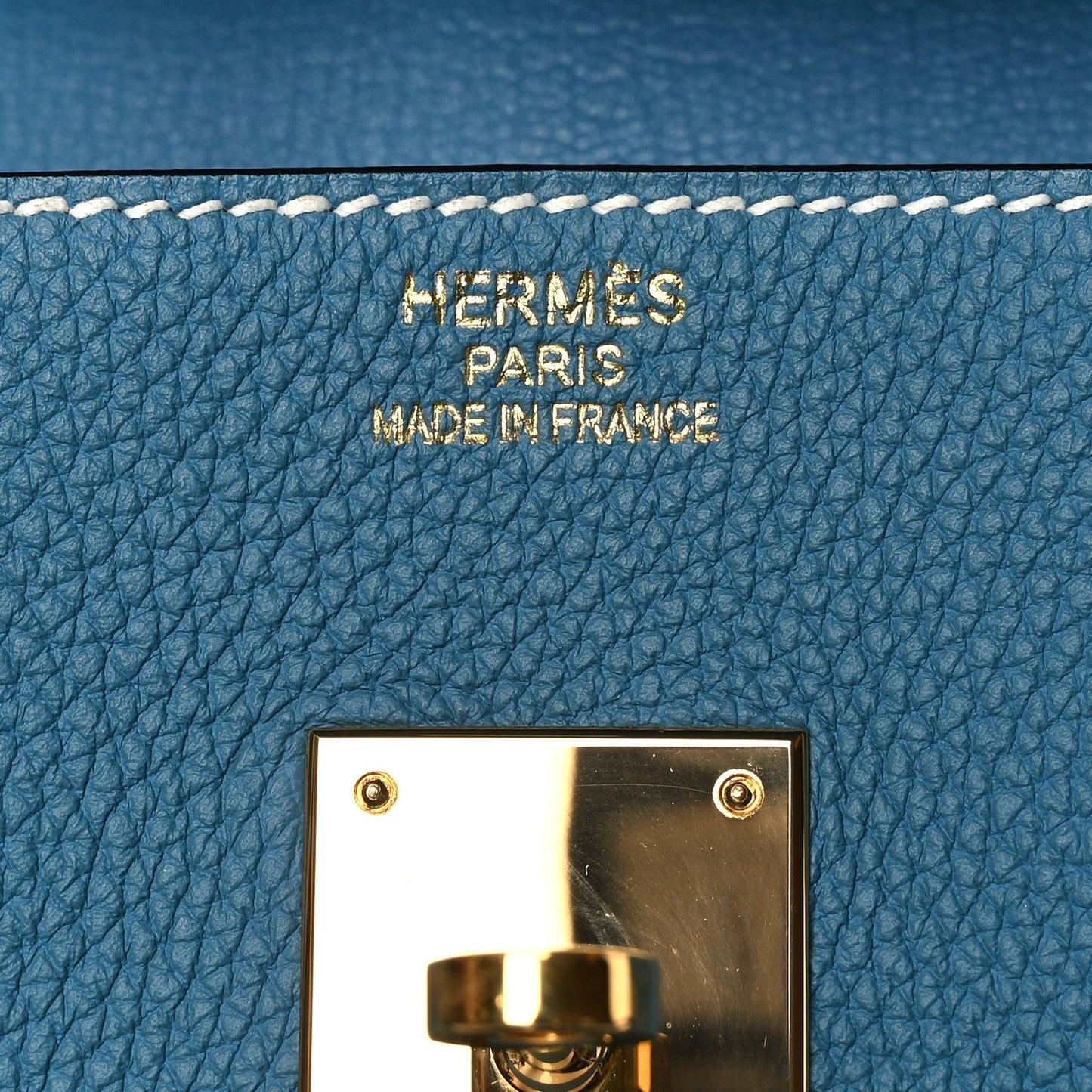Togo BIRKIN 35 Blue Jean