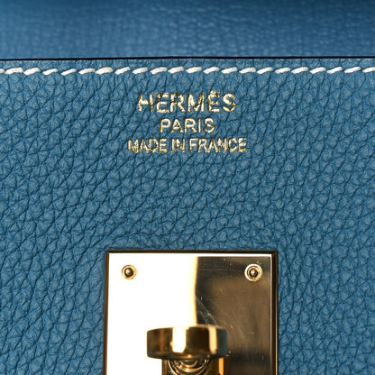 Togo BIRKIN 35 Blue Jean