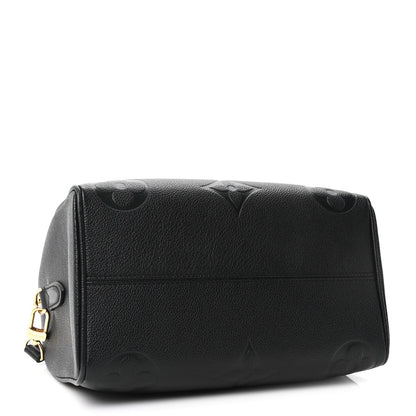Empreinte Monogram Giant Speedy Bandouliere 25 Black